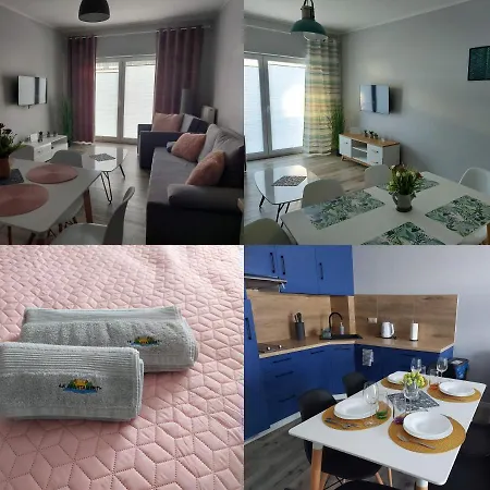Apartamenty Z Tarasami: Mietowy Spokoj, Romantyczna Szarosc & Niebieska Elegancja Pobierowo Exterior photo